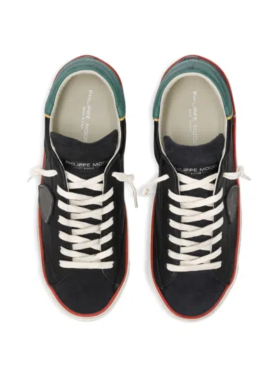 PRSX 绒面皮拼接低帮运动鞋