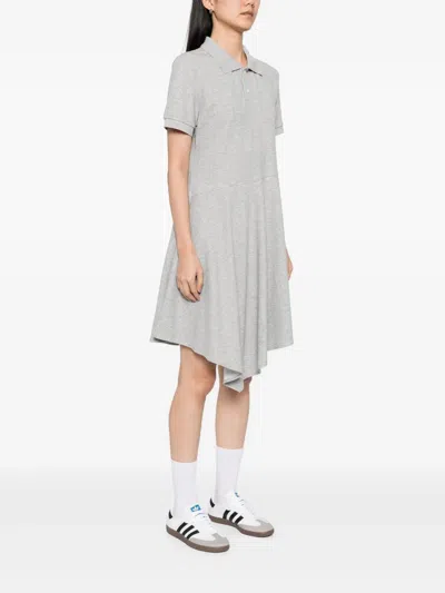 B+ab Polo Mini Dress In Gray