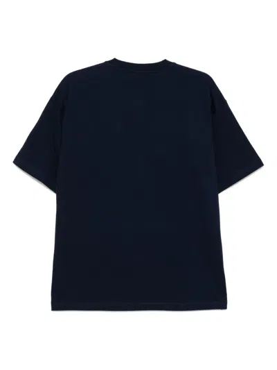 Chocoolate Logo-print T-shirt In Blue