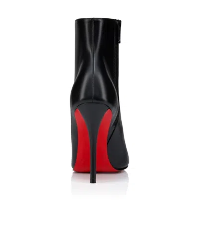 Christian Louboutin So Kate Booty High Heels Ankle Boots In Black Leather In Black