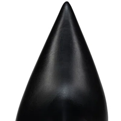 Christian Louboutin So Kate Booty High Heels Ankle Boots In Black Leather In Black