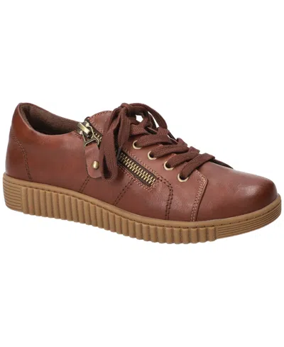 Easy Street Women's Novie Platform Sneakers In Brown