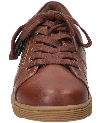 Easy Street Women's Novie Platform Sneakers In Brown