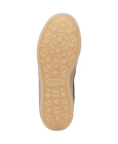 Dr. Scholl's Women's Right On Round Toe Lace Up Sneakers In Blue