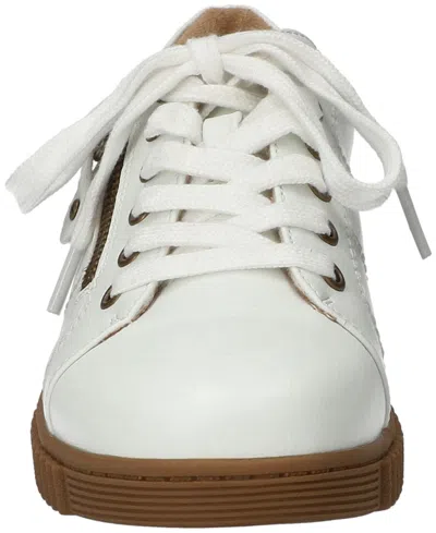 Easy Street Women's Novie Platform Sneakers In White