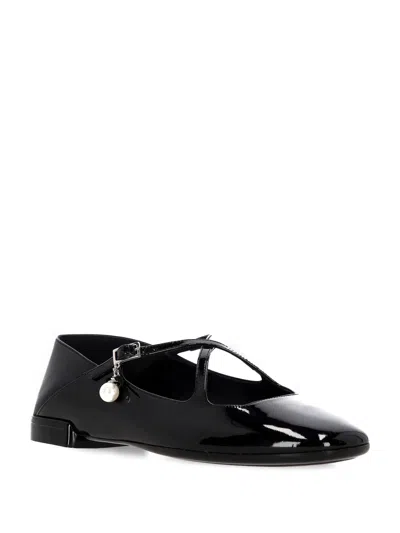 Jimmy Choo Eleri Ballerina In Black