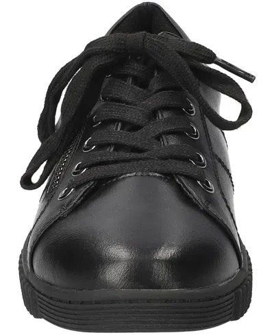 Easy Street Novie Womens Round Closed Toe Slip-on Shoe In Black