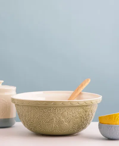 Mason Cash Home To Roost Mixing Bowl 11.75 In Green