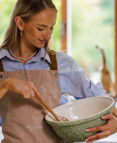 Mason Cash Home To Roost Mixing Bowl 11.75 In Green