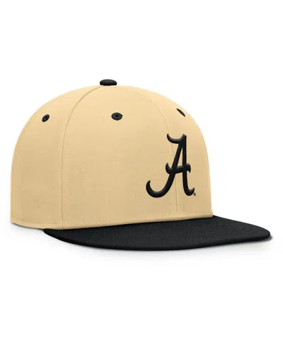 Fanatics Men's Gold/black Alabama Crimson Tide Balance Fitted Hat In Neutral