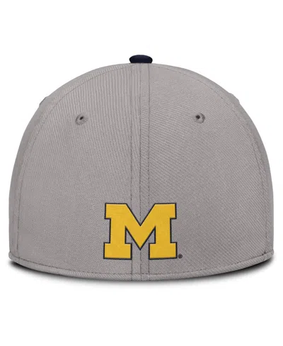 Jordan Men's Gray North Carolina Tar Heels Rise Prep Performance Flex Hat In Gray