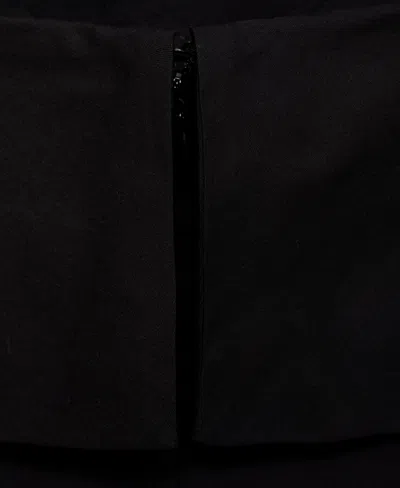 Mango Women's Flared Cotton Dress In Black