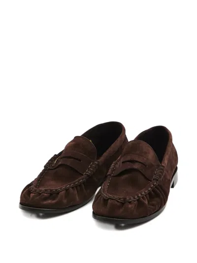 Saint Laurent Le Loafer 15 In Brown