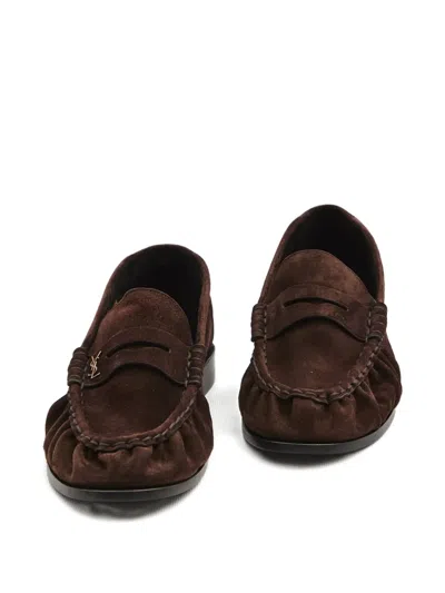 Saint Laurent Le Loafer 15 In Brown