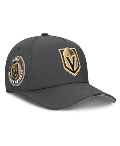 Fanatics Men's Gray Vegas Golden Knights 2025 Nhl Draft Authentic Pro On-stage Podium A-frame Adjustable Hat In Gray