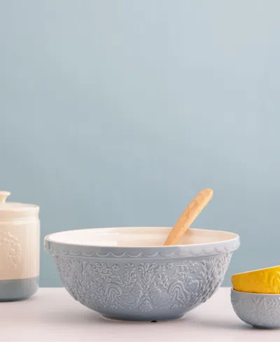 Mason Cash Home To Roost Mixing Bowl 11in In Blue