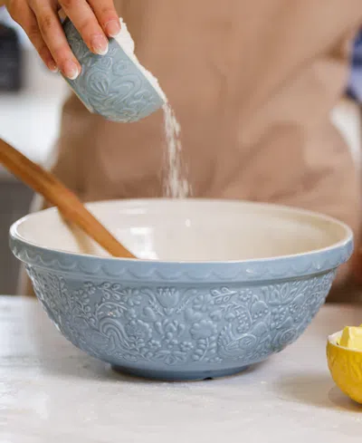 Mason Cash Home To Roost Mixing Bowl 11in In Blue