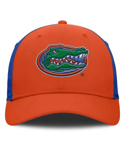 Jordan Men's Orange/royal Florida Gators 2025 Sideline Rise Local Performance Flex Hat In Orange