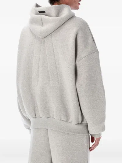 Fear Of God Athletics Half Zip Hoodie In Gray