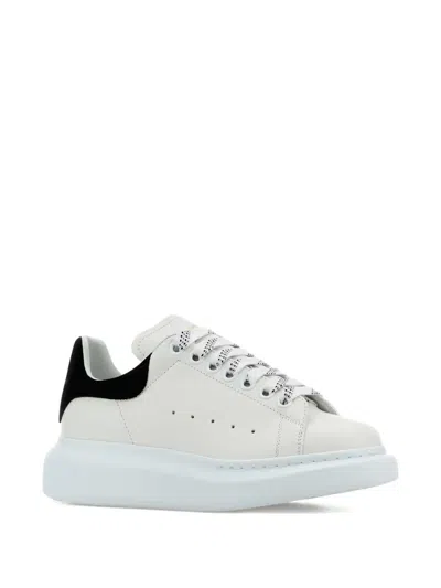 Alexander Mcqueen Alexander Mc Queen White And Black Oversized Sneakers In Neutral