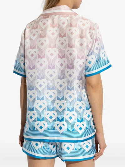 Casablanca Monogrammed Shirt In Multi