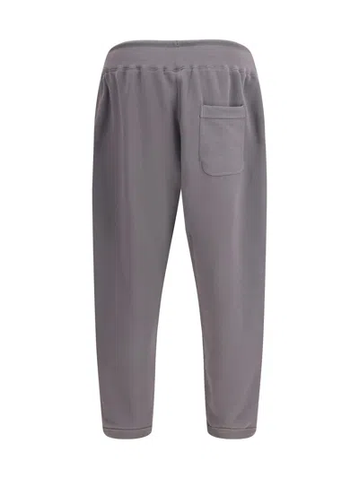 Y-3 Side Graphic Sweatpants In Gray