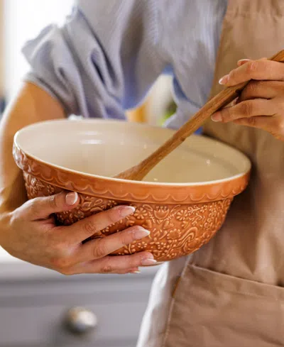 Mason Cash Home To Roost Mixing Bowl 9.75 In Orange