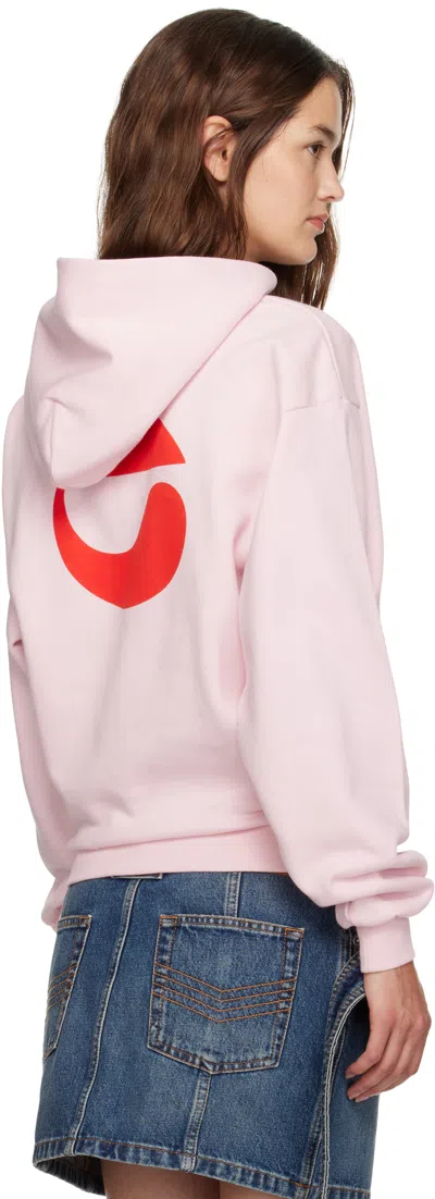 Coperni Hoodie With Logo In Pink