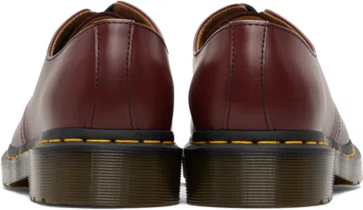 Dr. Martens Burgundy 1461 Smooth Leather Oxford Derbys