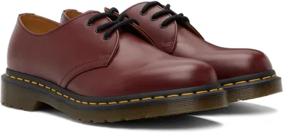 Dr. Martens Burgundy 1461 Smooth Leather Oxford Derbys