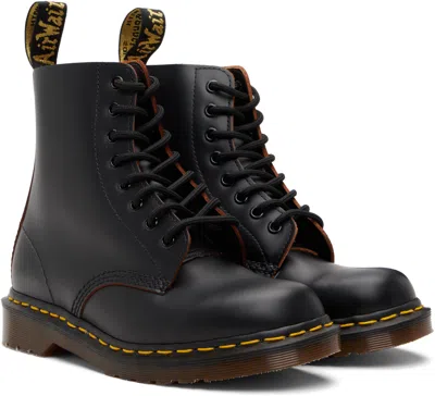 Dr. Martens 1460 Pascal Combat Boots In Black