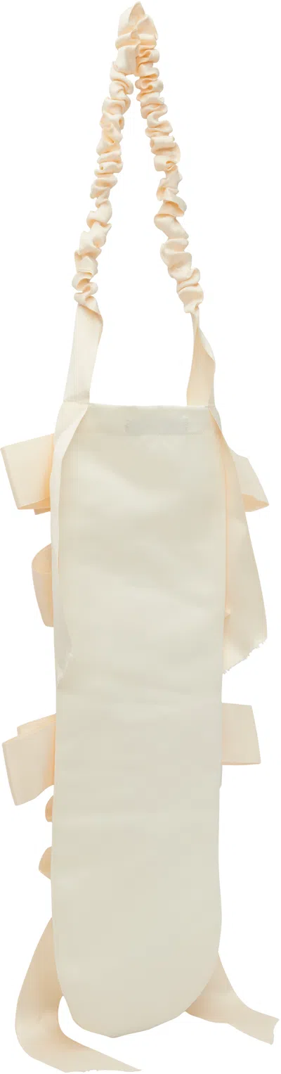 Gohar World Off-white Baguette Bag In Neutral