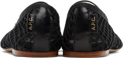 Apc A.p.c. Flat Shoes In Black