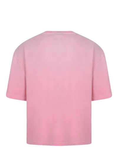 Cycle T Shirt Made Of Cotton. In Pink