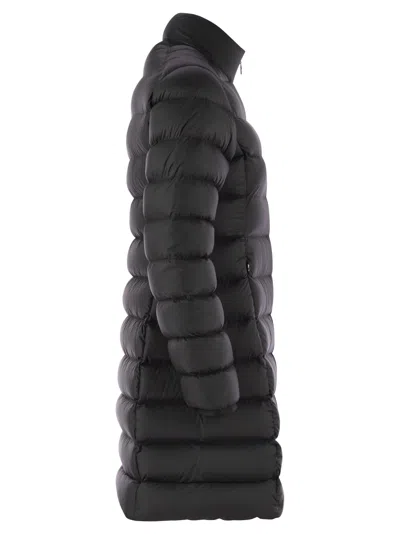 Moncler Midi Igesse Puffer Jacket In Black