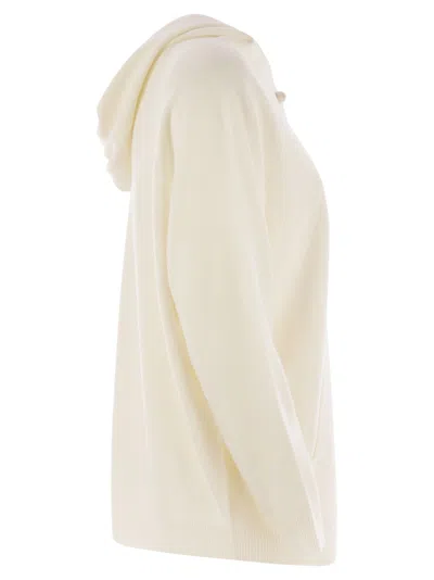 Fabiana Filippi Platinum Hoodie In Neutral