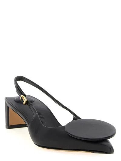 Jacquemus Les Slingbacks Duelo B Pumps Women In Black