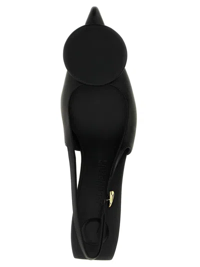 Jacquemus Les Slingbacks Duelo B Pumps Women In Black