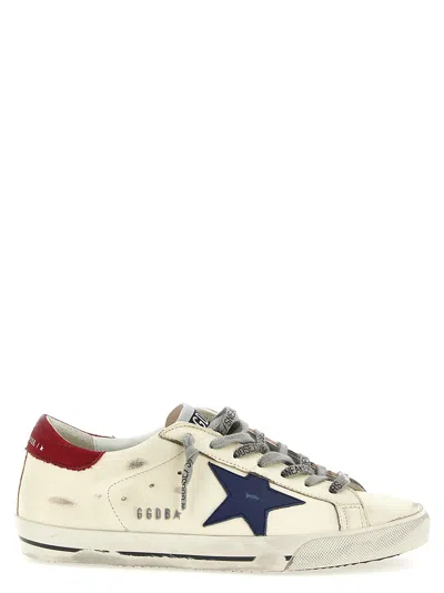 Golden Goose Superstar Multicolor Low Top Sneakers With Logo Patch On The Tongue And Contrasting Heel With Logo L In Animal Print
