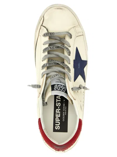 Golden Goose Superstar Multicolor Low Top Sneakers With Logo Patch On The Tongue And Contrasting Heel With Logo L In Animal Print