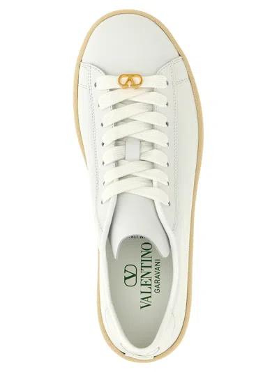 Valentino Garavani Valentino Royco Leather Sneaker In White