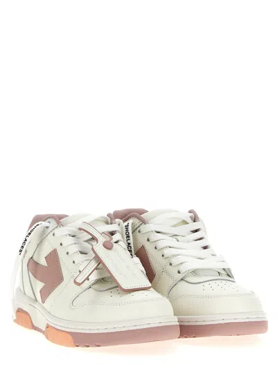 Off-white Off White 'out Of Office' Sneakers In Pink