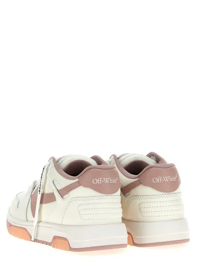 Off-white Off White 'out Of Office' Sneakers In Pink