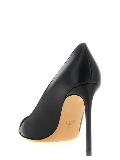 Francesco Russo 105mm Pointed-toe Stiletto Pumps In Black