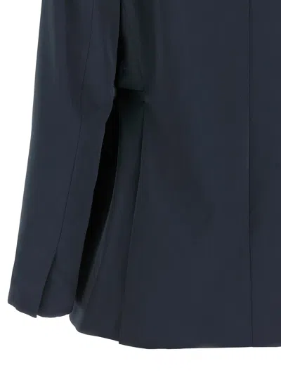 Theory Blazer City Twill In Blue