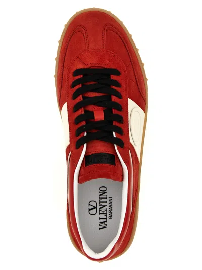 Valentino Garavani Upvillage Low Top Trainer In Red