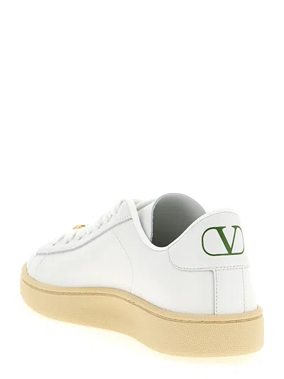 Valentino Garavani Valentino Royco Leather Sneaker In White