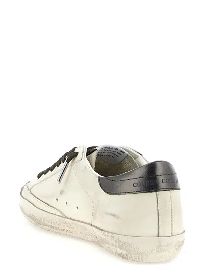 Golden Goose Iconic Star Emblem Sneakers With Contrast Heel Tab In Multi