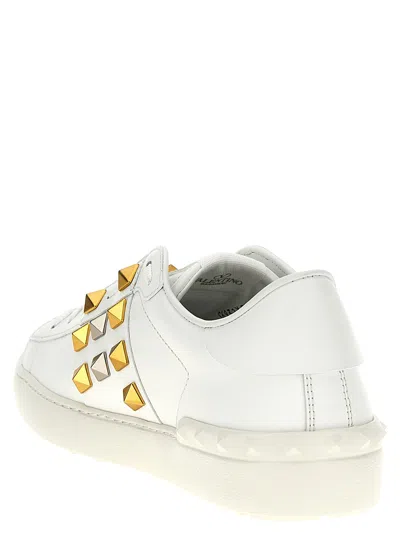 Valentino Garavani Rockstud Sneakers In White