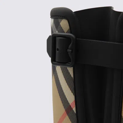 Burberry Giorgio Brato Giubbotto Con Cappuccio In Montone In Black
